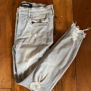 Express Grey Jeans